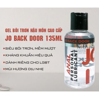 Dung dịch bôi trơn JO Back Door độ trơn gấp 4 lần – gel gốc nước mát lạnh, hỗ trợ thư giãn