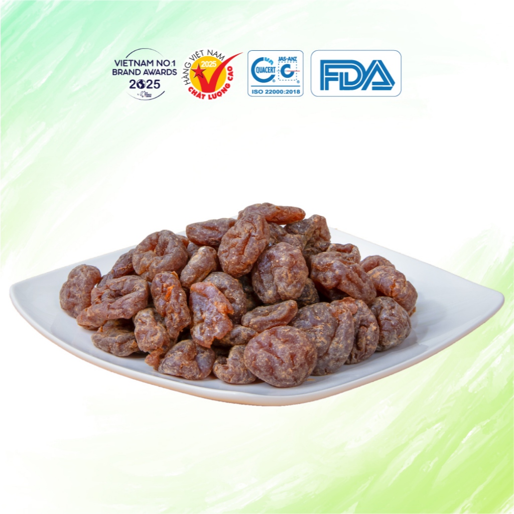 Mơ Hồng Lam 4 – Ô Mai Mơ Tách Hạt Chua Mặn Ngọt Phủ Cam Thảo