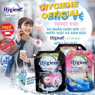 Nước Giặt Xả 2in1 Hygiene Nhập Khẩu Thái Lan 1800ml Làm Sạch Vết Bẩn Lưu Hương Dài Lâu