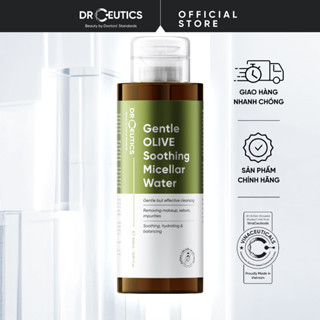DrCeutics Nước Tẩy Trang Làm Dịu Da OLIVE - Gentle OLIVE Soothing Micellar Water Dành Cho Mọi Loại Da, Da nhạy cảm 500ml