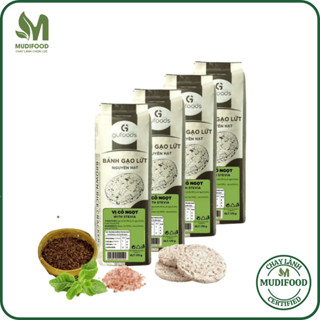   Vị Cỏ Ngọt  - Bánh Gạo Lứt Ăn Kiêng GUfoods 170g - Tập Gym Giảm Cân Eat Clean Healthy 