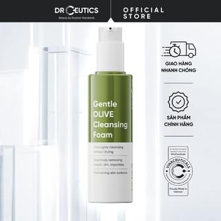  DRCEUTICS Sữa Rửa Mặt Làm Sạch Sâu Cho Mọi Loại Da Gentle Olive Cleansing Foam 200g 