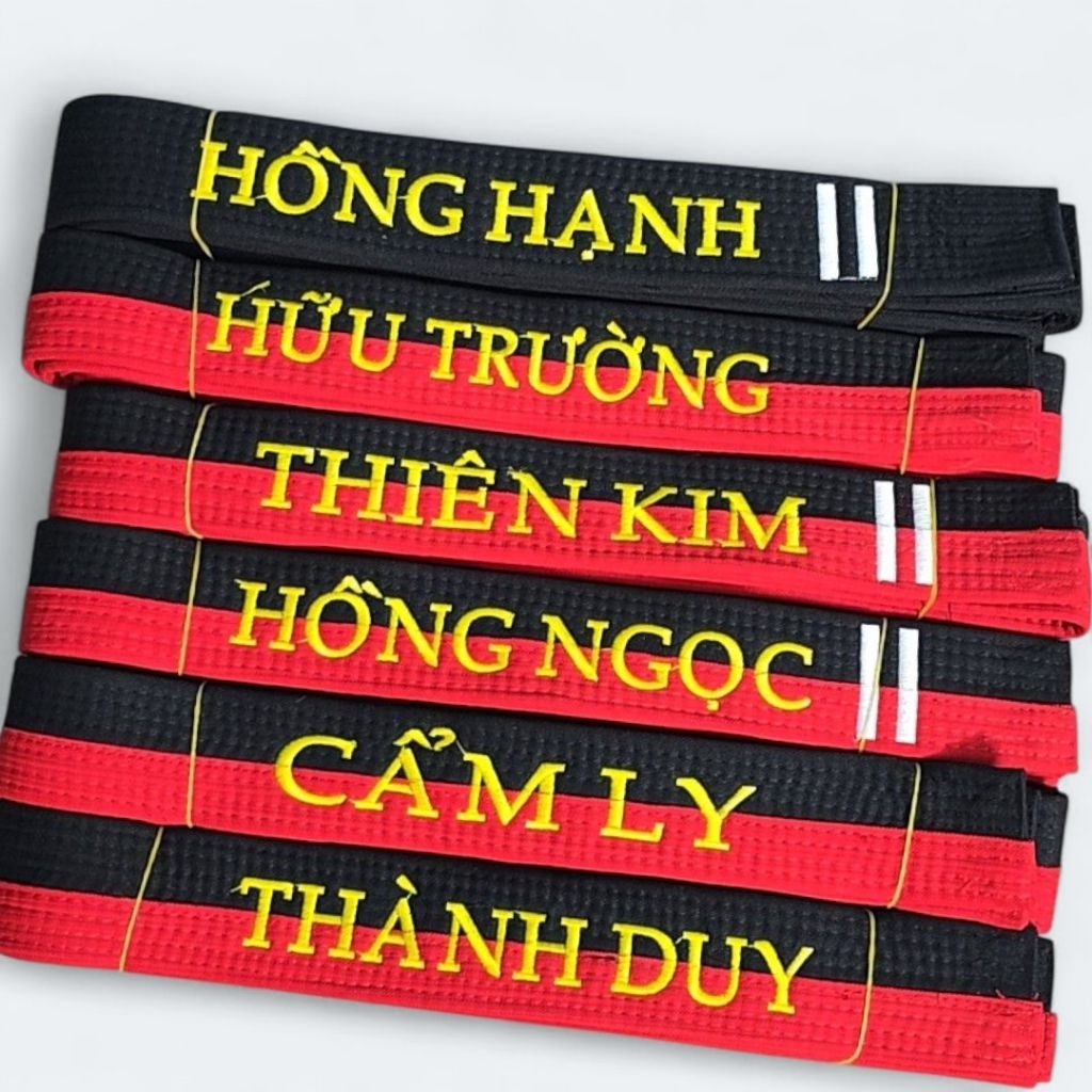 Đai đen/ đỏ đen TAEKWONDO