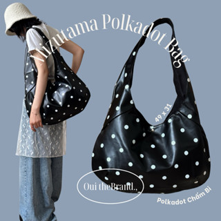    Tặng charm Susuwatari   Mizutama Polkadot Bag - Túi Da Chấm Bi MIZUTAMA   Ouithebrand   