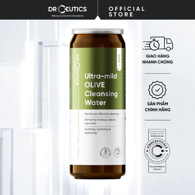 DRCEUTICS REFILL NƯỚC TẨY TRANG OLIVE – DẠNG NƯỚC & SỮA | TIẾT KIỆM – DỊU NHẸ, PHÙ HỢP MỌI LOẠI DA (480ml)