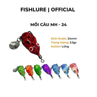  Mồi Lure Nhái Hơi MH24 | 2,4cm - 3,5g 