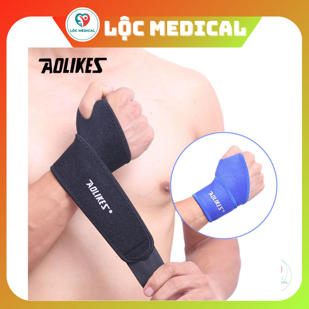 Băng cổ tay quấn xỏ ngón cái Aolikes AL7937 - 1 Cái