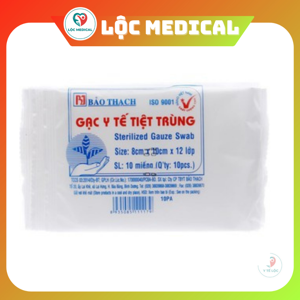 Gạc y tế tiệt trùng Bảo Thạch