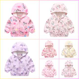  Áo Khoác Gió Cho Bé Gái Bear Malwee Họa Tiết Xinh Xắn Giữ Ấm Tốt  2-7 tuổi Mẫu Mới 2025 