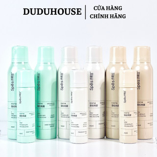  Dầu Gội Khô SPES Washing-free Hair Spray Làm Sạch Tóc Bồng Bềnh Không Bết Tóc 150ml Duduhouse 