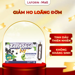  Siro ho cho bé ZENTOKID IVY giảm ho long đờm tăng đề kháng chiết xuất húng chanh cao lá thường xuân 