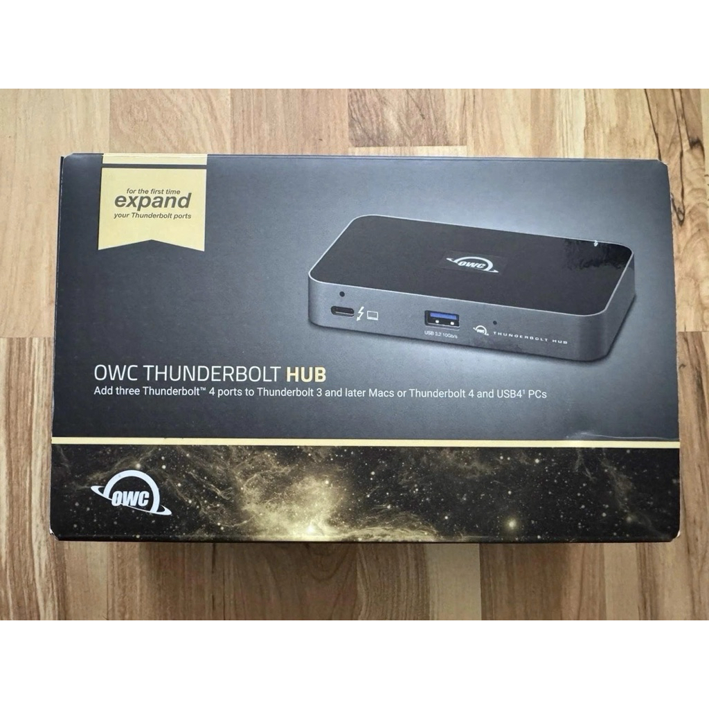 Hub Thunderbolt 4 OWC OWCTB4HUB5P – 4 cổng TB4 + 1 USB-A, sạc 60W, xuất hình 8K/60Hz