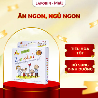  Siro ăn ngon cho bé ZENTOKID giúp tăng cân ngủ ngon giấc không gây táo bón hộp 10 ống 