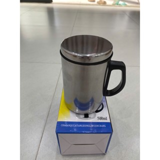  CA GIỮ NHIỆT 500ML INOX CÓ QUAI CẦM TIỆN ÍCH LY GIỮ NHIỆT CÓ NẮP ĐẬY 2 LỚP GIỮ NHIỆT 