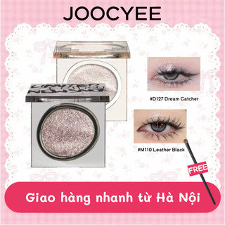  JOOCYEE Phấn mắt một màu Bảng phấn mắt ngọc trai ánh nhũ mờ mịn Màng Nhũ Sáng 1.1g 