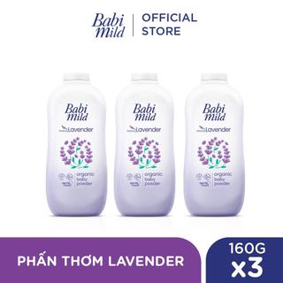 Combo 3 Phấn thơm Babi Mild 160Gx3