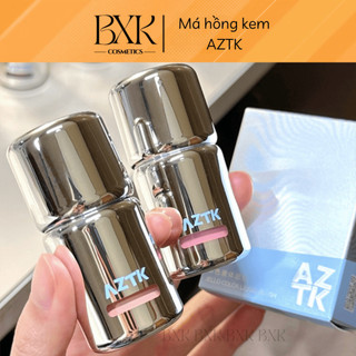  Má Hồng Kem AZTK Dạng Lỏng Vỏ Bạc Mới Căng Bóng Trong Mướt Tự Nhiên Mờ Lì Lâu Trôi BXK COSMETICS 