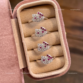 Nhẫn Ngón Út Bạc Ta - HuongGiangSilver