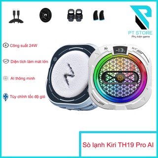  Quạt tản nhiệt sò lạnh cao cấp Kiri TH19 Pro AI - Công suất 24W - Làm lạnh cực nhanh - AI thông minh - Tùy chỉnh quạt 