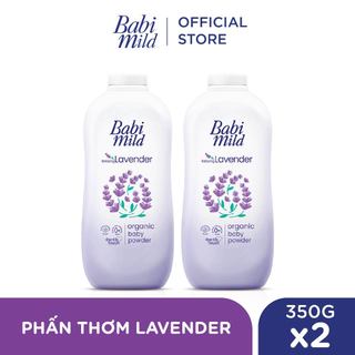 Combo 2 Phấn thơm Babi Mild 350Gx2