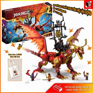   Sẵn hàng x Bản Đẹp  Đồ chơi lắp ráp Ninja go Rồng khởi nguyên hệ vận động Dragon Rising 2 R98011 