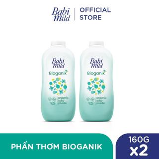 Combo 2 Phấn thơm Babi Mild 160Gx2