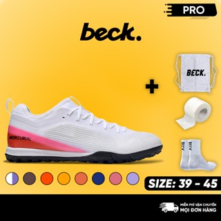 Giày Bóng Đá Mer Cua Ri Ồ, Va Pô 16 Pro 2025 Cổ Lửng HQ, BECK, Đế Đinh TF, Bám Sân, Các Màu Sắc, Sân Cỏ Nhân Tạo