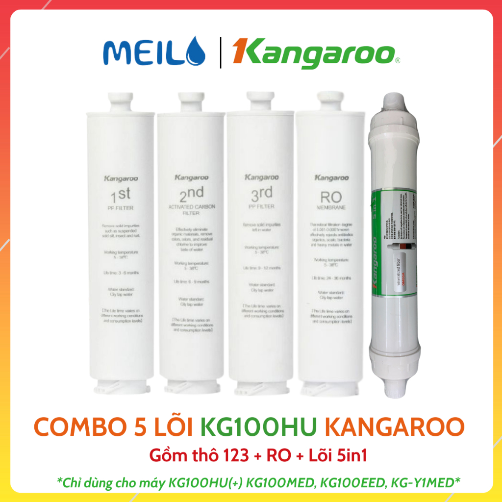 Combo 5 Lõi HU Kangaroo Cho Model KG100HU, KG100HU+, KG100MED, KG100EED, KG-Y1MED, KG100EED-IoT,...