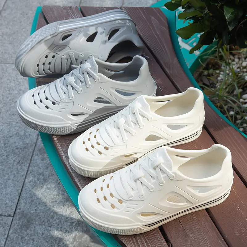 [Giày Cao Su] Giày Chạy Bộ Siêu Nhẹ Vượt Địa Hình, Giày Đi bộ Tập Thể Dục Giã Ngoại Thoáng Khí Size 36-45 giayzep.store