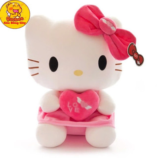  Gấu Bông Mèo Hello Kitty Váy Hồng Mềm Mịn Cao Cấp Quà Tặng Cho Bé Ý Nghĩa Gấu Bông City 