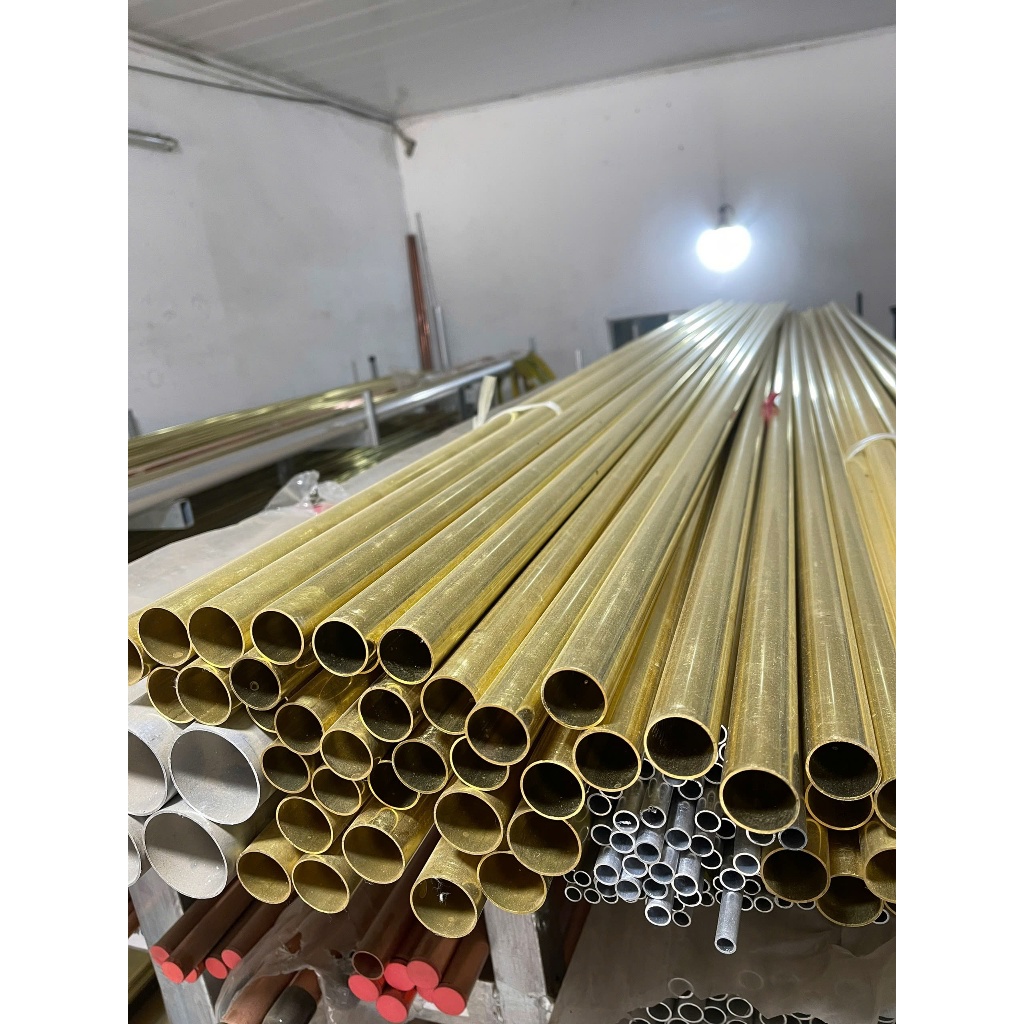 Ống đồng vàng phi 8 dày 1mm dài 30( cắt đoạn 1m để dễ vận chuyển)