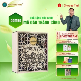 Hộp Quà Tặng Mã Đáo Thành Công Kim Cương Vàng - Set Quà Biếu Gia Đình, Quà Biếu Tết Cao Cấp Kim Cương Vàng