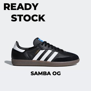  Giày Thể Thao AD Samba OG Black Đen Sọc Trắng Phong Cách Vintage Phù Hợp Cả Nam Nữ Clever Man Store 