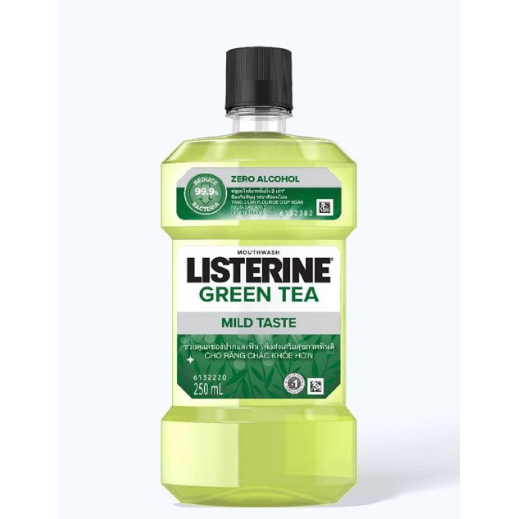 NƯỚC SÚC MIỆNG LISTERINE GREEN TEA 250ML/ LISTERINE TRÀ XANH