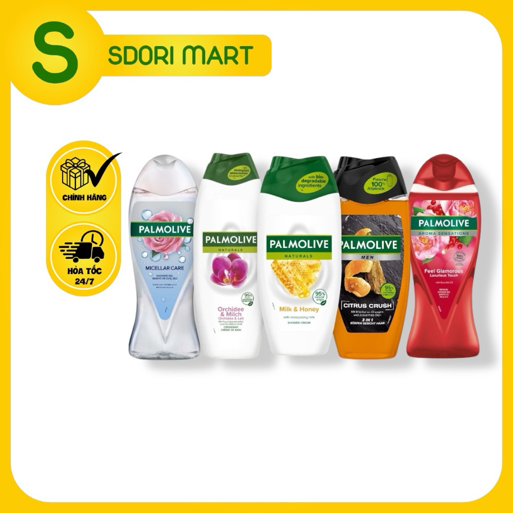 Sữa Tắm palmolive Hàng nội địa Đức