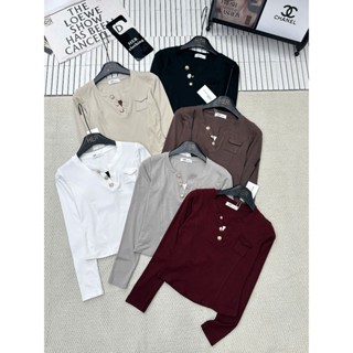 Áo thun nữ Dài tay dáng ôm, Áo baby tee vải cotton co giãn mềm mát ACT016 Her Trends