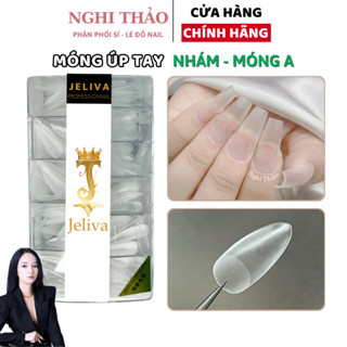 Móng úp tay nhám JELIVA  A hộp 500 móng Nghi Thảo Nails