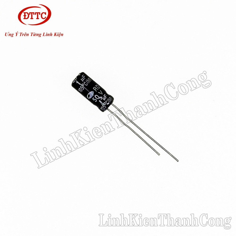 Tụ Hóa 1uF 50V 5x7mm 5x11mm