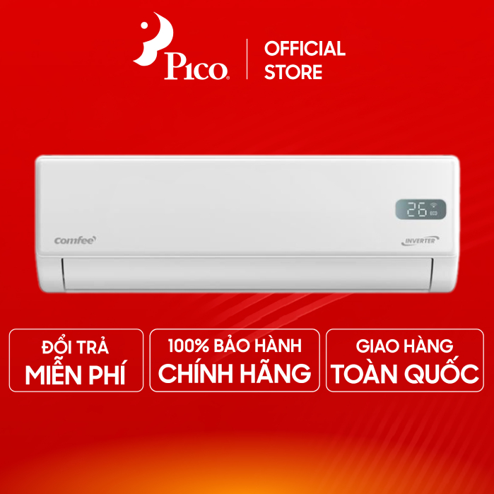 [Shopee giao không lắp] Điều hòa 1 chiều COMFEE Inverter CFS-10VGPF 9.000 BTU