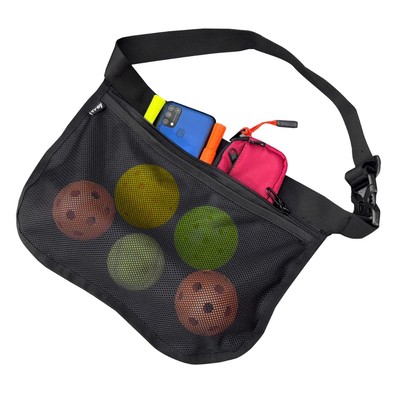 Túi lưới đeo hông đựng bóng Pickleball, Tennis TROY PCK quai đeo chắc chắc có thể điều chỉnh