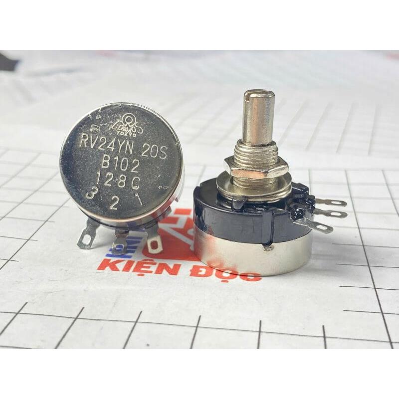 [Combo 2 chiếc] Biến trở TOCOS RV24YN 20S 1K B102 2W