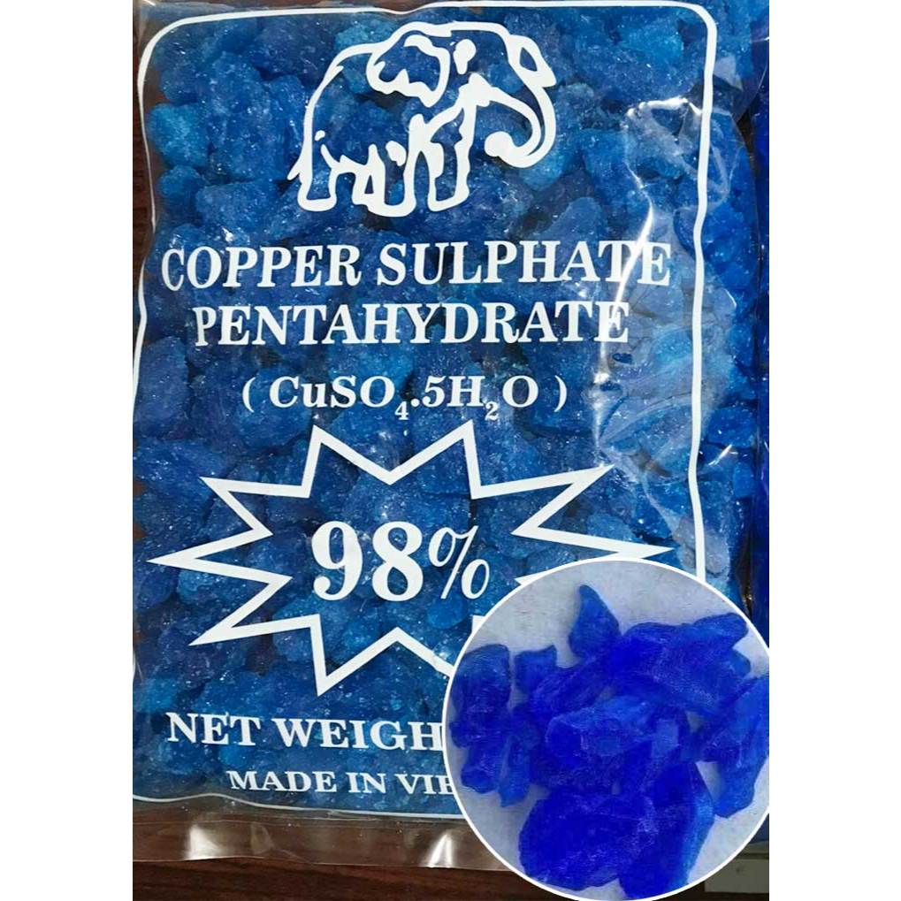 Phèn xanh, đồng sunfat, CuSO4 1000g