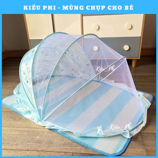 Màn Chụp Ngủ Chống Muỗi Gấp Gọn Trẻ Em Xinh Xắn, Dành Cho Bé Sơ Sinh