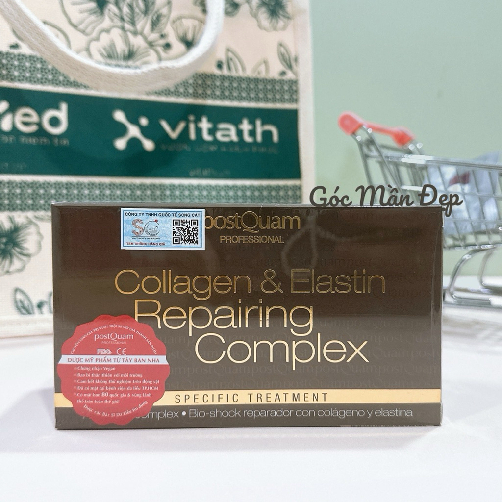 Postquam - Q36 Collagen & Elastine Repairing Complex Huyết thanh collagen elastine giảm nếp nhăn chả