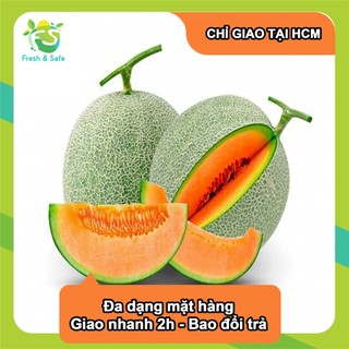 [Giao Hỏa Tốc HCM] Dưa lưới tròn - trái 1.2kg