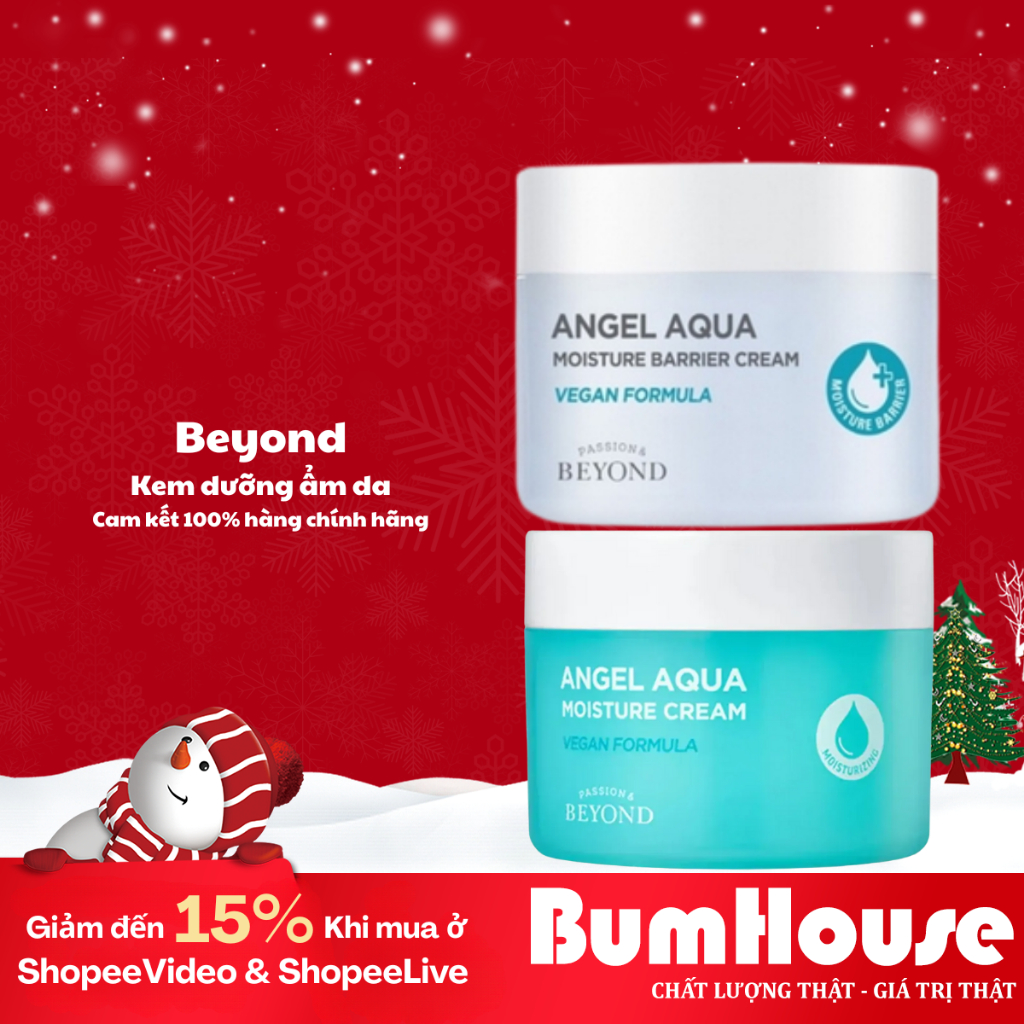 [Hàng CTY] Kem Dưỡng Ẩm Beyond Angel Aqua Moisture Cream/Aqua Moisture Barrier Cream 150ml