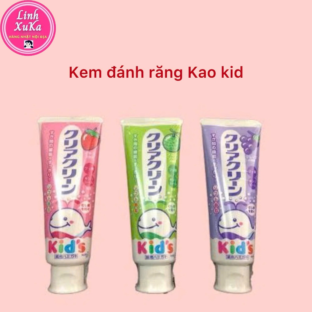 Kem đánh răng cho trẻ em Kao kid 70g