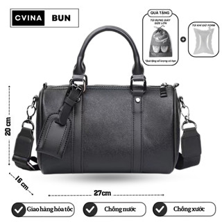 Túi xách tay du lịch size nhỏ gọn nam nữ Da Pu chống nước, chống xước, đựng đồ đi chơi, du lịch