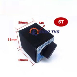 Đế từ nam châm có công tắc STO:  T6,T8, T10, T12 từ tính cao