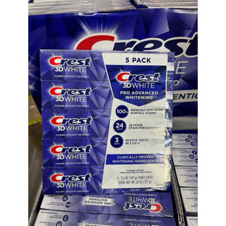 Kem Đánh Răng Crest 3D White Advanced Triple Whitening
